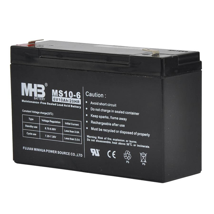 Ersatz-Batterie 6 Volt / 10 AH für S40