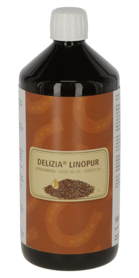 Delizia® Leinsamenöl LinoPur Einzelfuttermittel für Pferde