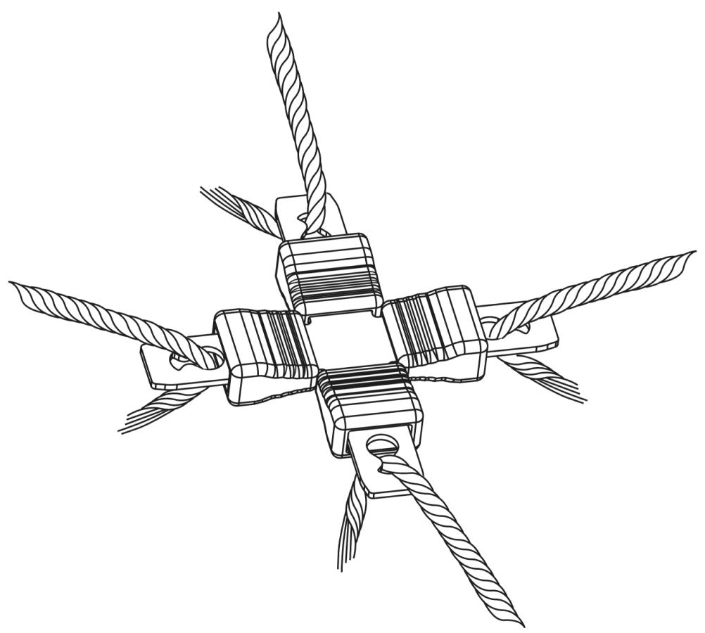 Litzen-Kreuzverbinder Litzclip®