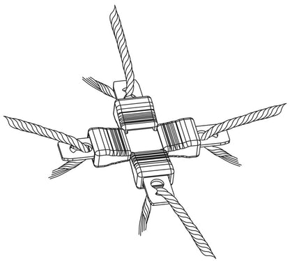 Litzen-Kreuzverbinder Litzclip®