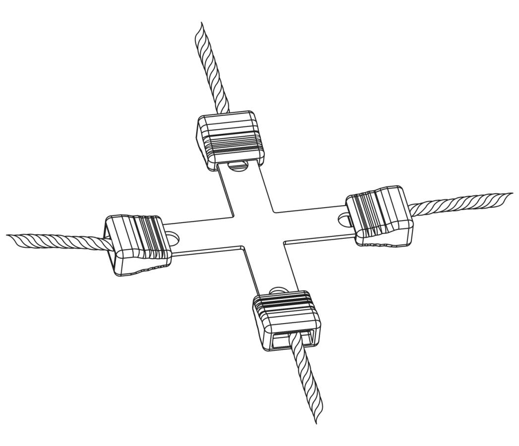 Litzen-Kreuzverbinder Litzclip®