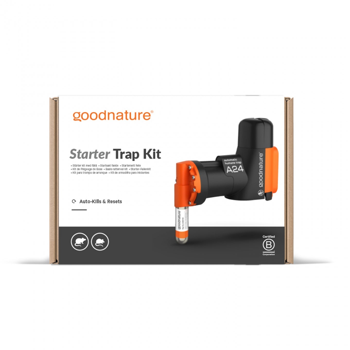 Goodnature Starter Ratten- und Mäusefalle Kit