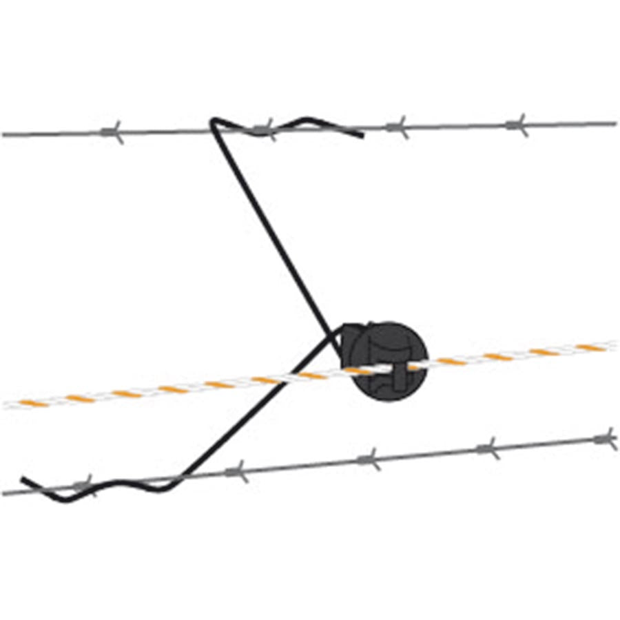 Abstand-Isolator schwarz (25 Stück)