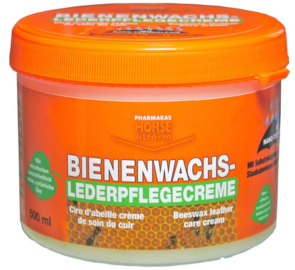 Bienenwachs-Lederpflegecreme Pharmakas Horse fitform