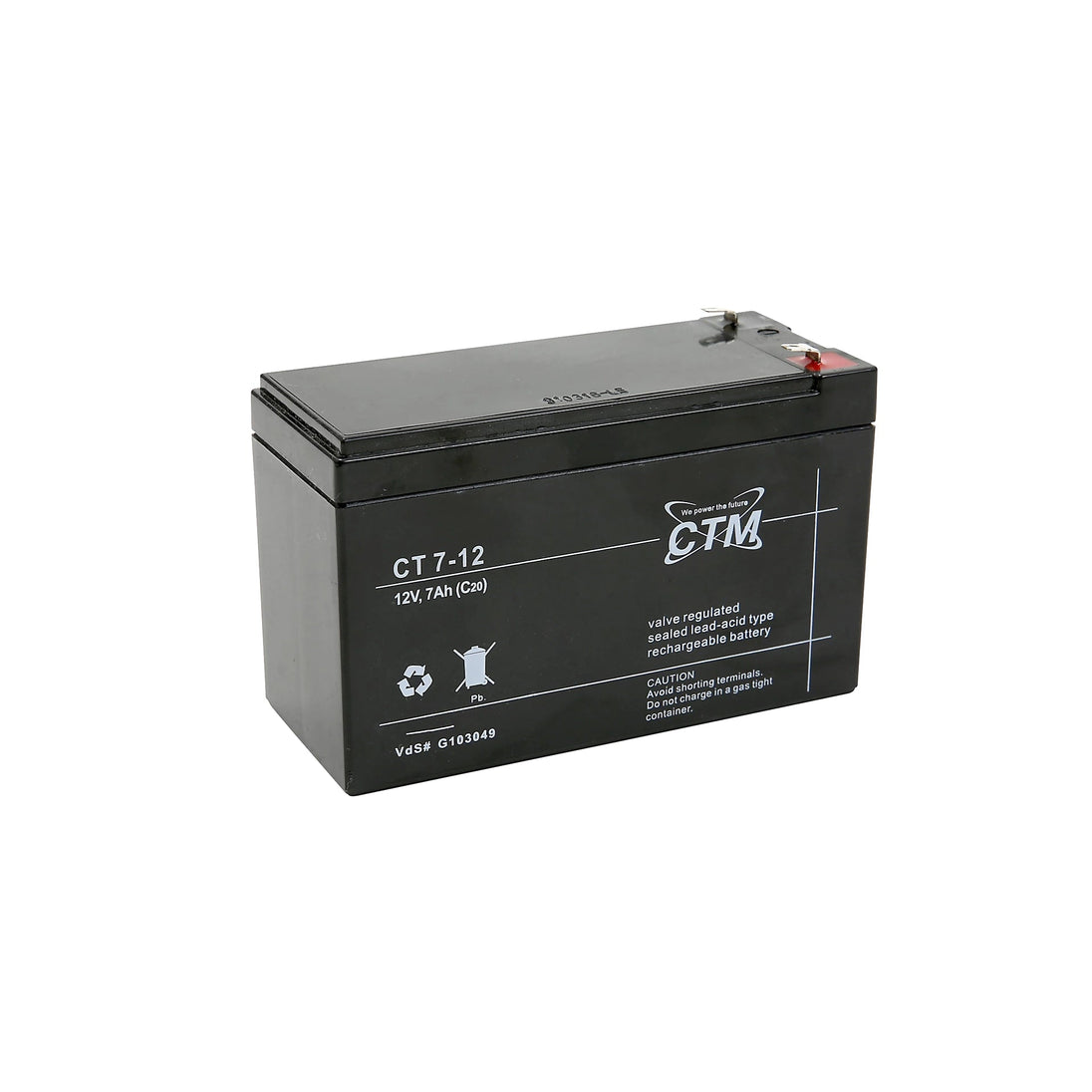 Ersatz - Batterie 12 Volt / 7.2 AH - agrocheval