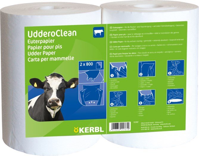 Euterpapier UdderoClean - agrocheval