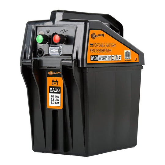 Gallagher BA30 Batteriegerät (9/12 V) + Inkl. GRATIS Batterie - agrocheval