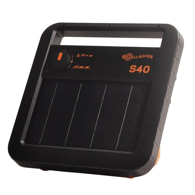 Gallagher S40 Solar - Weidezaungerät inklusive Batterie (6 V - 10 Ah) - agrocheval