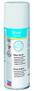 Silver Spray Silber-Spray: Filmbildendes Aluminium-Spray zum Schutz von empfindlicher Haut gegen Schmutz und andere schädliche Umwelteinflüsse