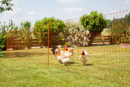 PoultryNet orange, elektrifizierbar