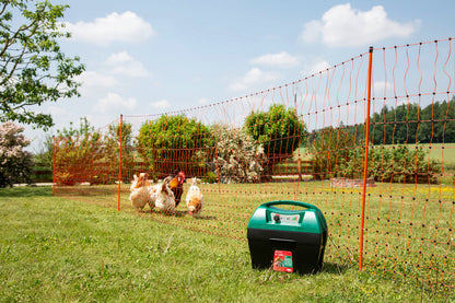 PoultryNet orange, elektrifizierbar