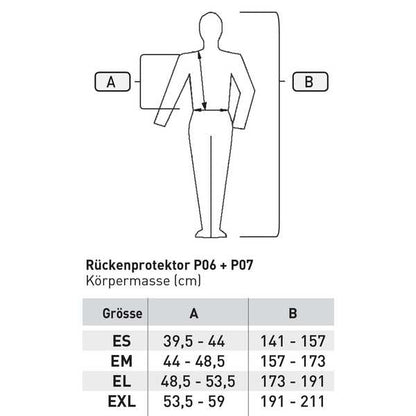 SWING RÜCKENPROTEKTOR P07 FLEXIBLE, ERWACHSENE